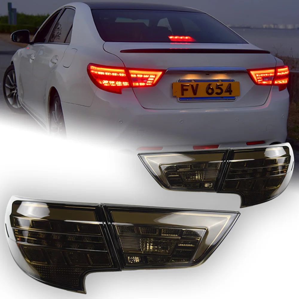 Car Lights for Toyota Mark X Led Tail Lamp 2010-2020 Reiz Tail Light Rear Stop Brake Reverse Automotive Accessories