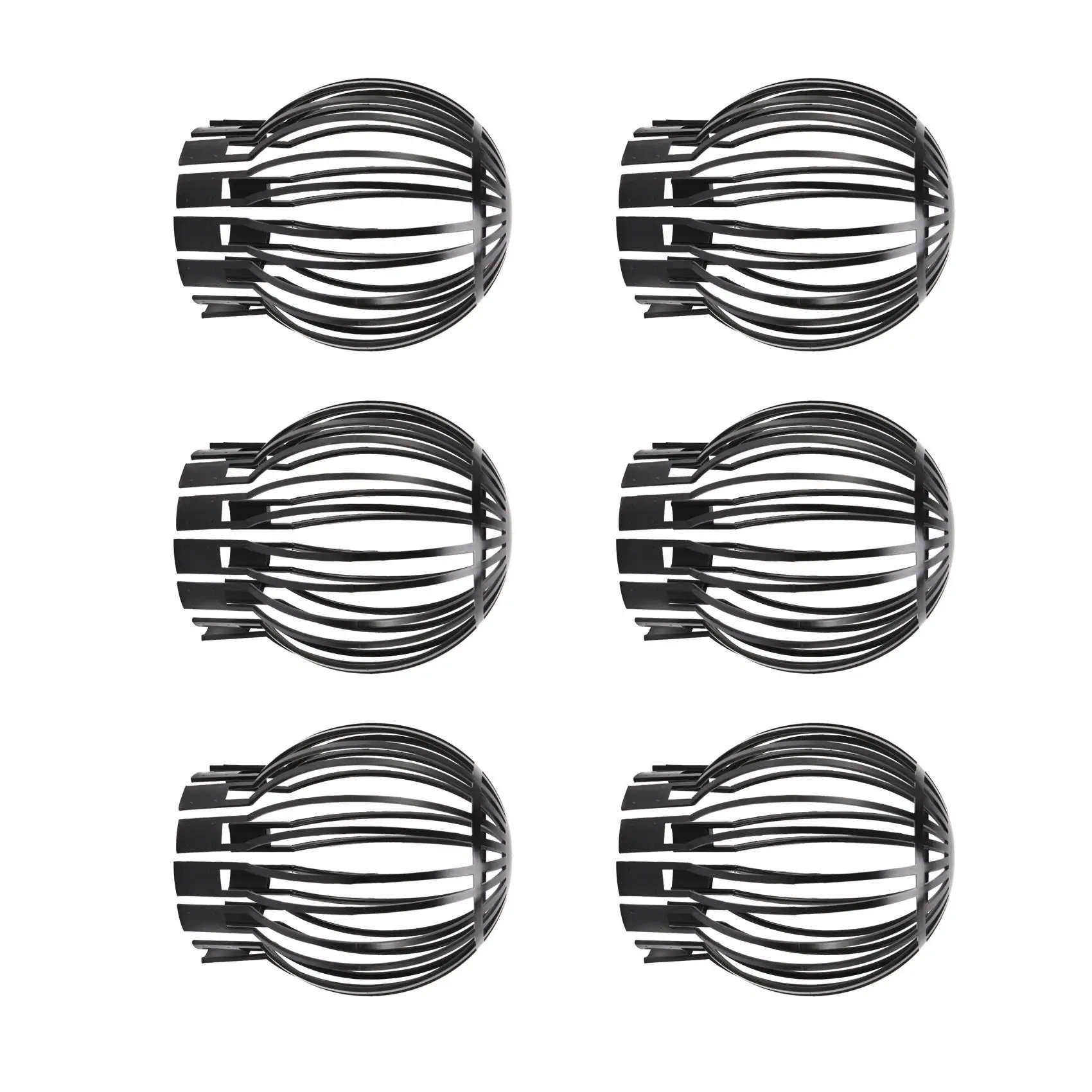 AB33-12PCS Gutter Guard Downspouts Filter Strainer Preventing Leaf Debris Branches Roof Moss From Clogging The Pipes