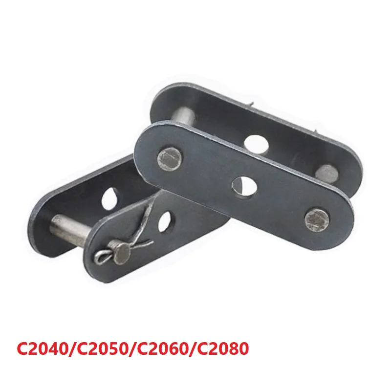 C2040/C2050/C2060/C2080 Fivela de corrente Fivela completa Join Buckle Corrente transportadora de passo duplo