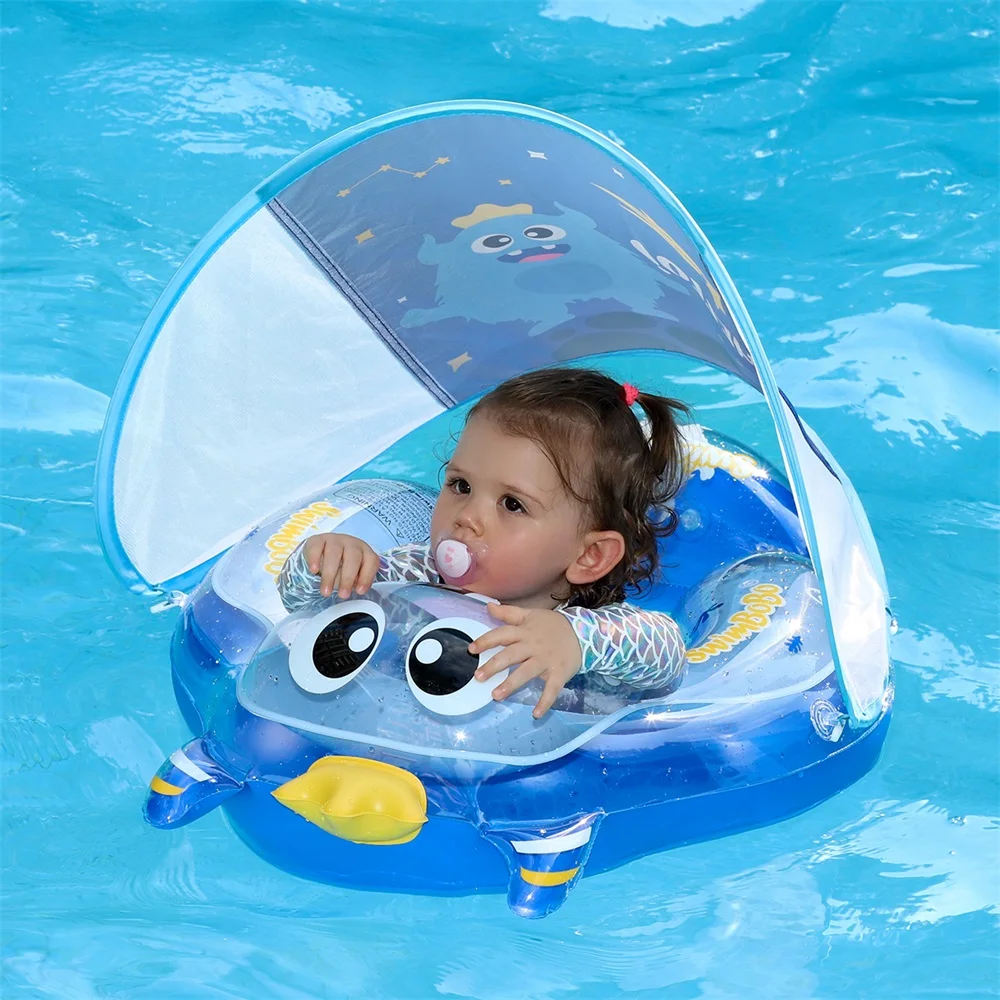 

Swimbobo Kids Inflatable Baby Floating Water Toy Swimming Floats Waist Trainer Child Swim Pool Ring PVC Children Float