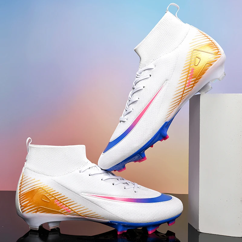 

2025 Football Shoes Original Men's Society Football Boot Artificial Grass Field Training Five-a-side Soccer Shoes 2024 New Futsa