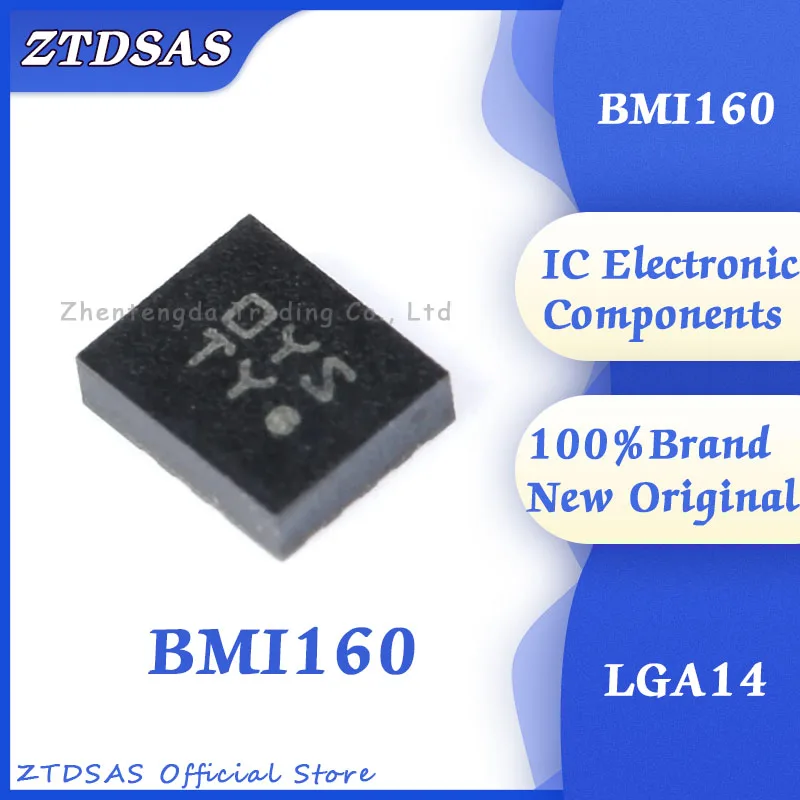 10Pcs BMI160 chip BOSCH original acceleration gyro sensor new package LGA-14