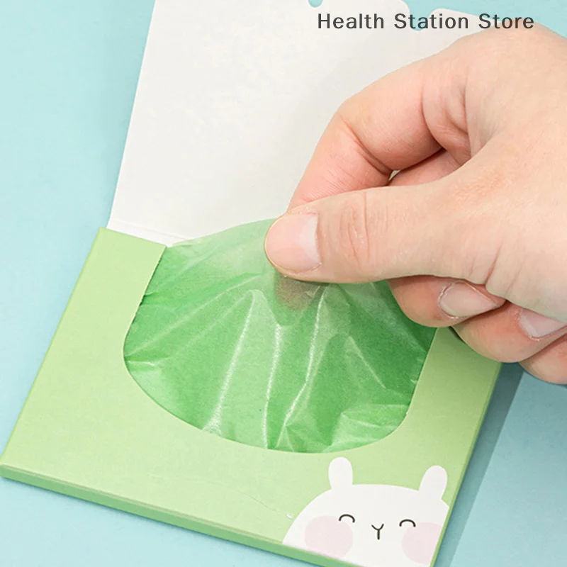 300Pcs Face Oil Blotting Paper, Protable Facial Cleansing Oil Control Absorbing Tissues Straight Face Blotting Sheets