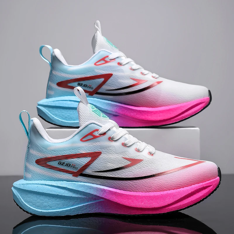 Marathon Men Running Shoes Carbon Board Speciality Sports Breathable Lightweight Women's Comfortable Athletic Football Sneakers
