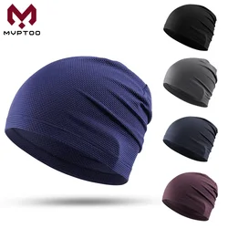 Fashion Pile Hat Men Women Cap Thin Breathable Soft Beanies Outdoor Sport Headscarf Hip Hop Baseball Tennis Running Accessories