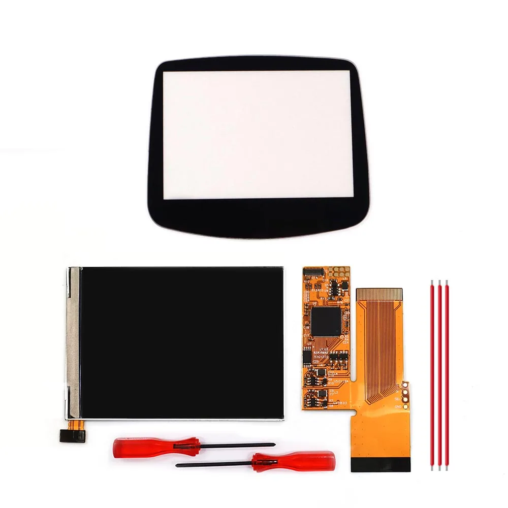 HISPEEDIDO For GBA IPS V2 High Brightness Backlight LCD Kits