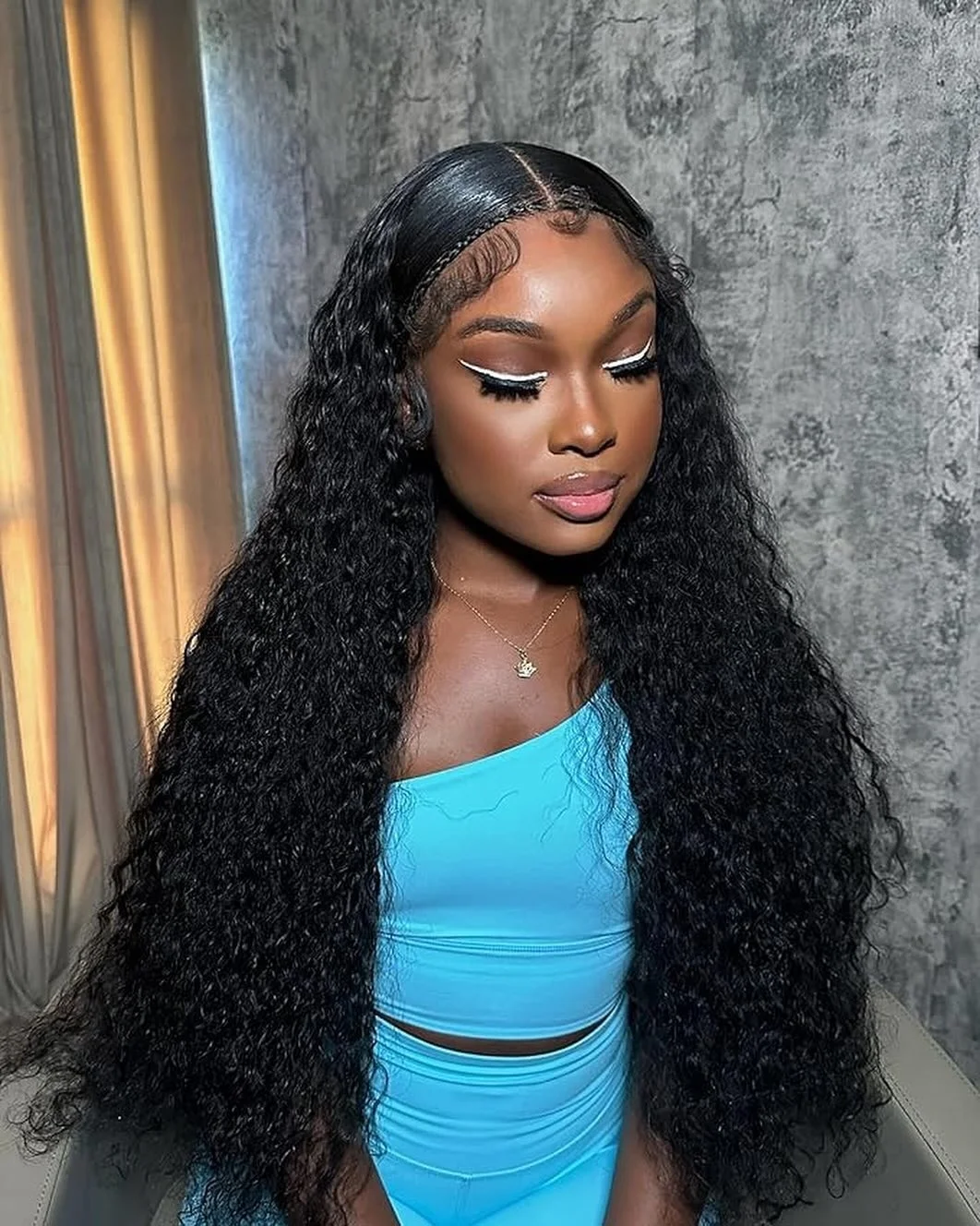 

220 Density Hd Transparen Curly Water Wave 13x4 13x6 Pre Plucked Lace Frontal Wigs 100% Human Hair Natural Black Brazilian Hair
