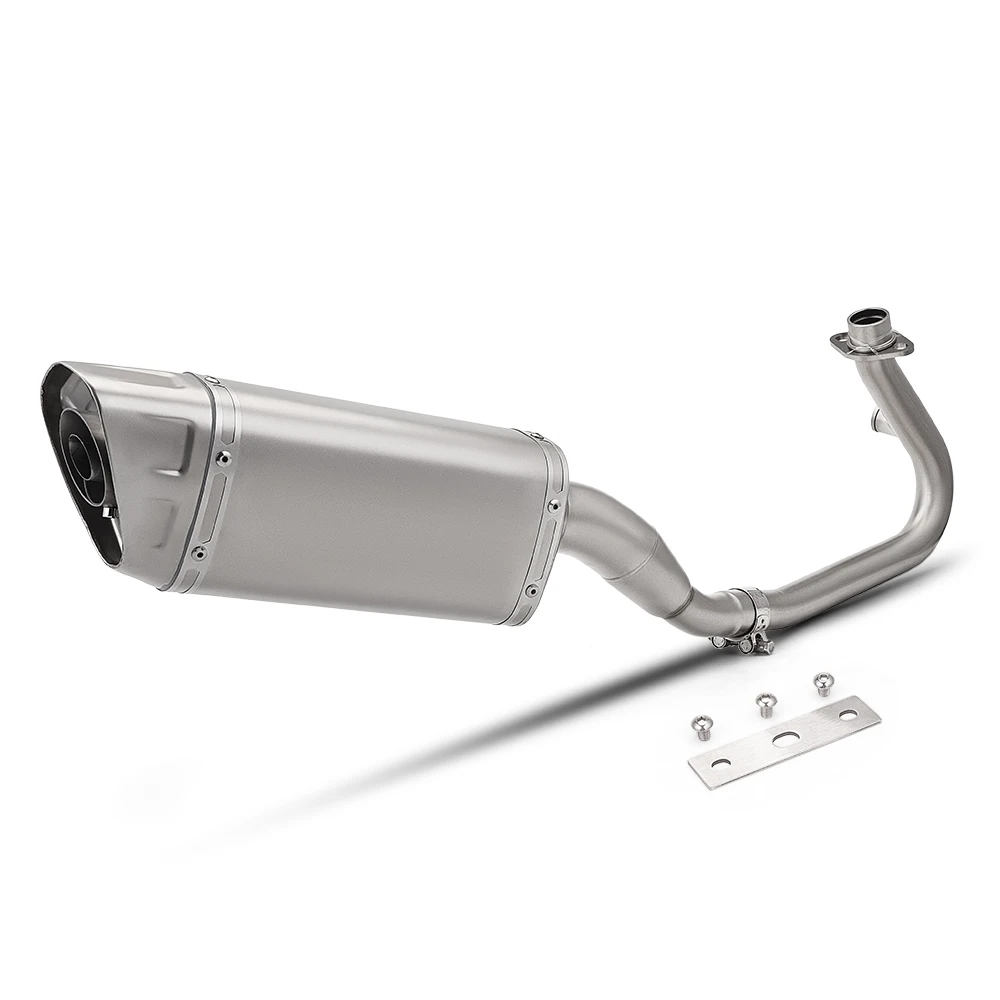 Voor Dragster 150 Dragster 200 Front Link Pipe Slip op origineel uitlaatsysteem (2021-2024) - afbeelding 2