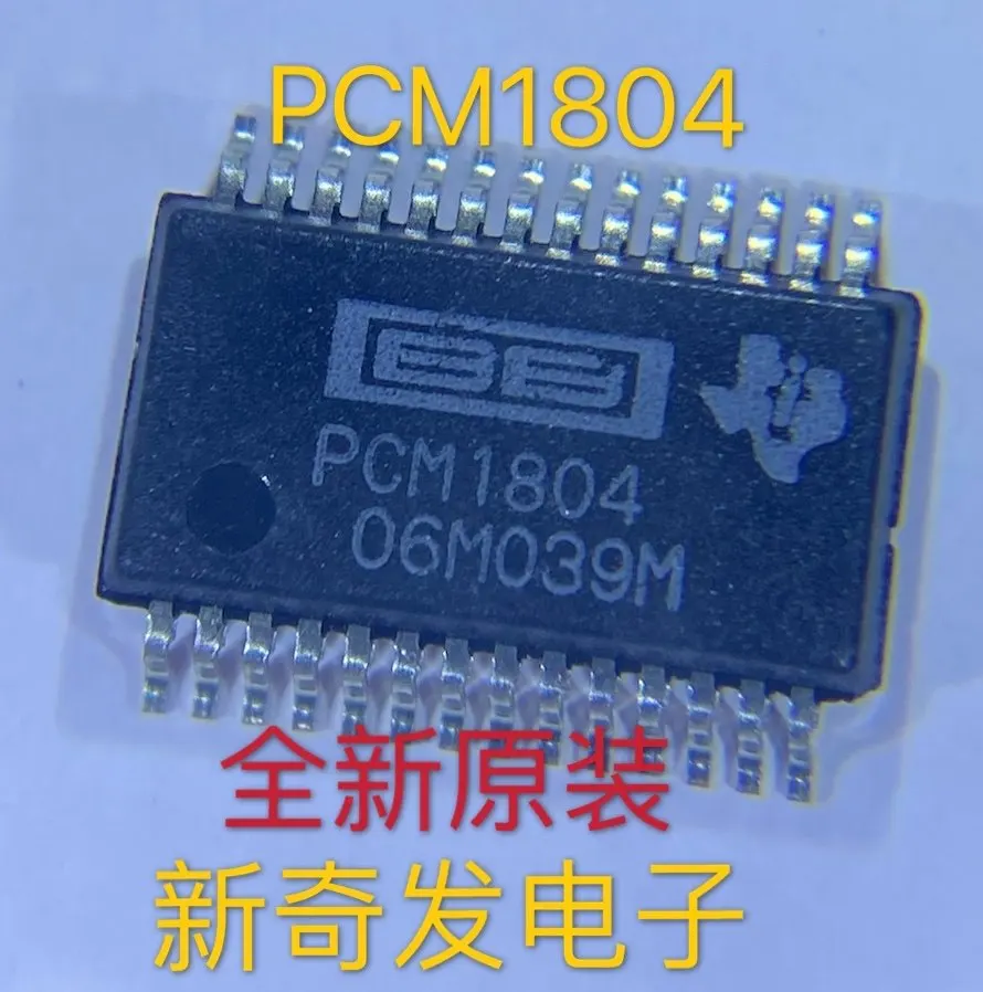 PCM1804DBR SMD SSOP-28 data collection audio stereo converter chip, brand new original