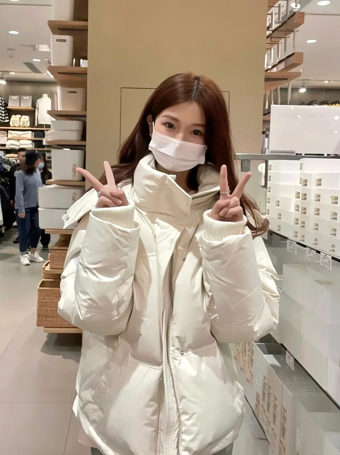 Parkas Womens Outdoor Fall Modal Blended Lined Slimming Waistband Snap-Button Extended Hem Simple Preppy College Uniform Commute