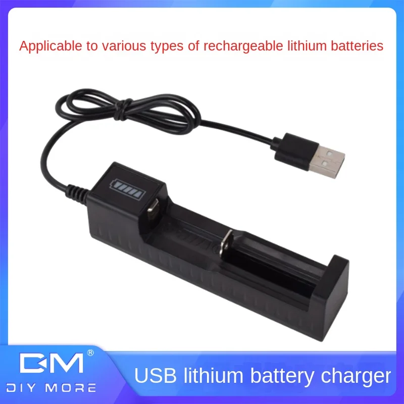 USB multi-function lithium battery charger can charge 18650/18500/18350/16650/16340/14500