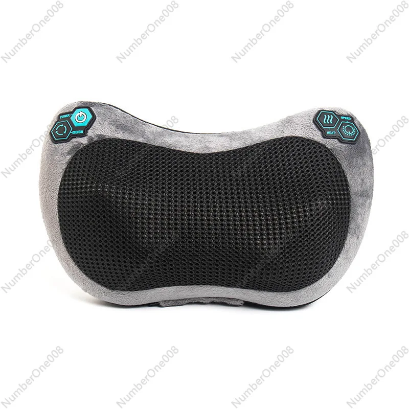 

Cervical Massager Massage Pillow Cushion Waist Back Full Body Kneading Heat Therapy Gift