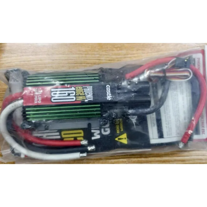 95% new Castle Creations Phoenix Edge 160HV 50V 160-Amp 160A 160HVF ESC Speed controller for 700 RC helicopter airplane