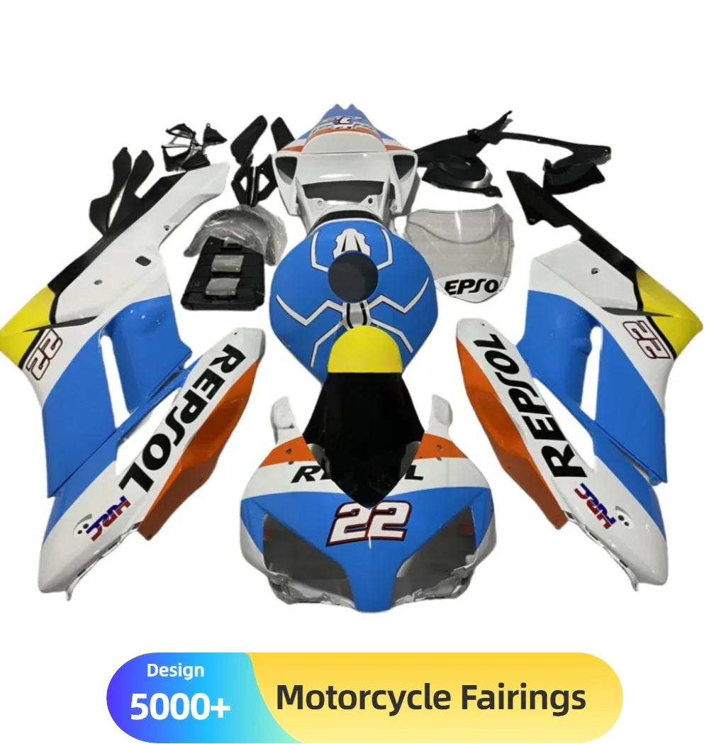 Motorbike Fairing Set for Honda CBR1000RR 2004-2005 ABS Plastic Injection Molded Panels Providing Perfect Fit