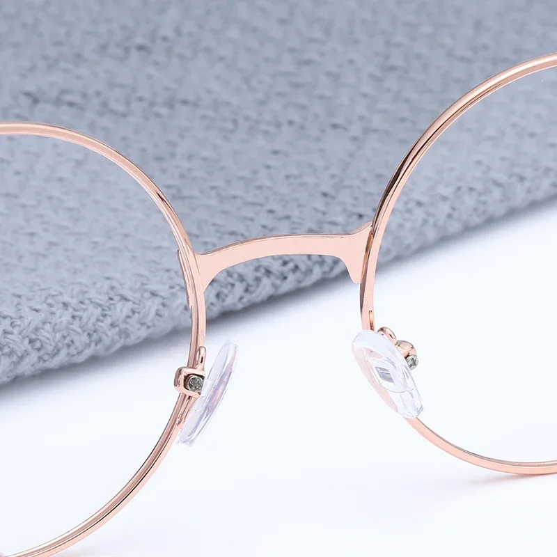 คอสเพลย์อะนิเมะรอบแว่นตาอะนิเมะกรอบโลหะแบน Retro Art Glassesed ผู้ใหญ่เสื้อผ้า Props ปลอมตัวแว่นตาของขวัญ