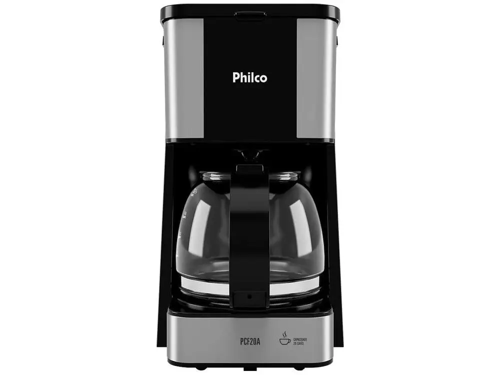 Philco PCF20A Black Electric Coffee maker-110V