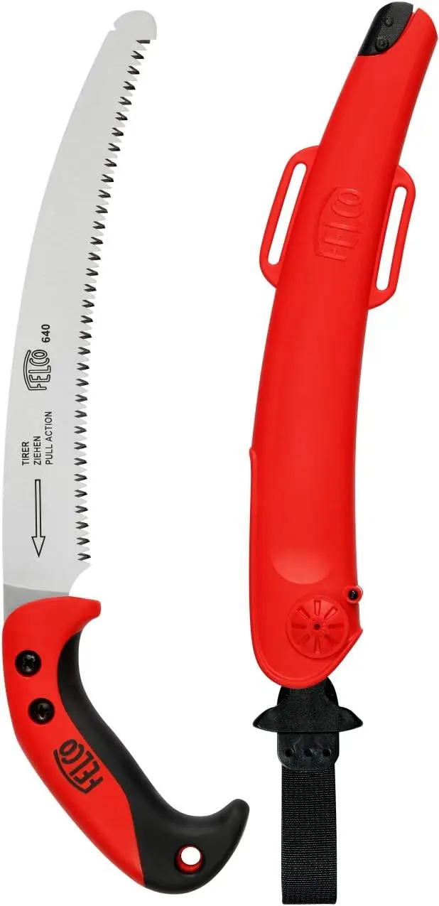 

Pruning Saw (F 640) - Curved Tree Pull Stroke Pruner Saw w/ Carrying Sheath