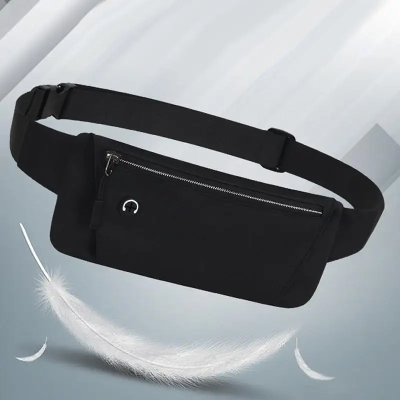 Telefone leve Fanny Pack para homens e mulheres, alça ajustável, bolsa de cintura pequena, cinto elegante