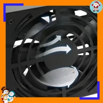 1pcs Cabinet fan, unit Intelligent temperature control Speed regulation Energy saving Noise reduction Exhaust cooling fan module