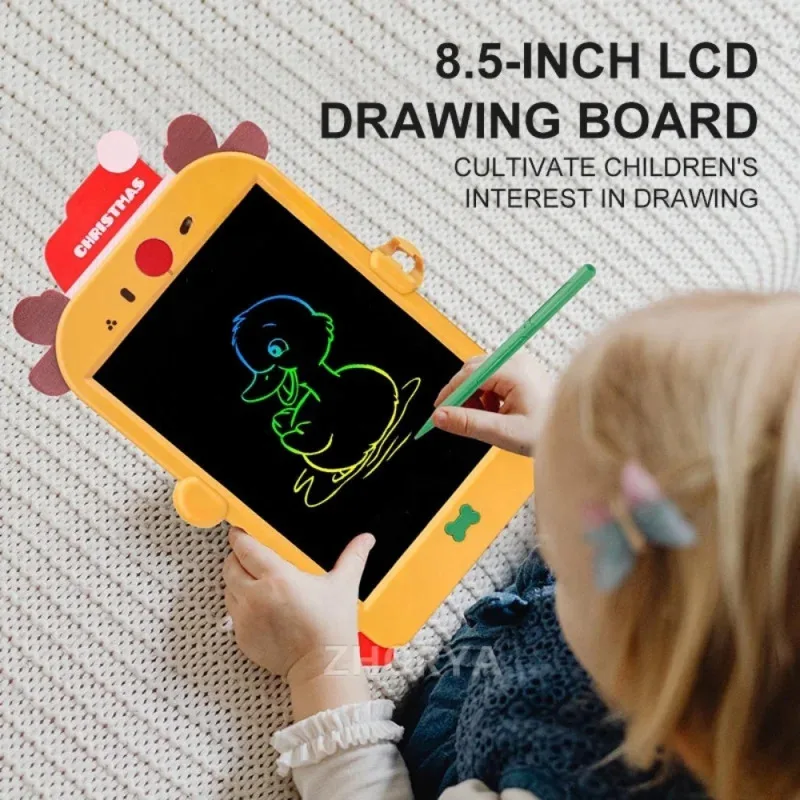8.5 بوصة جديد LCD تابلت للكتابة لوحة الرسم للأطفال الكتابة على الجدران لوحة الرسم اللعب بخط اليد السبورة لوحة الرسم السحرية لعبة هدية #1