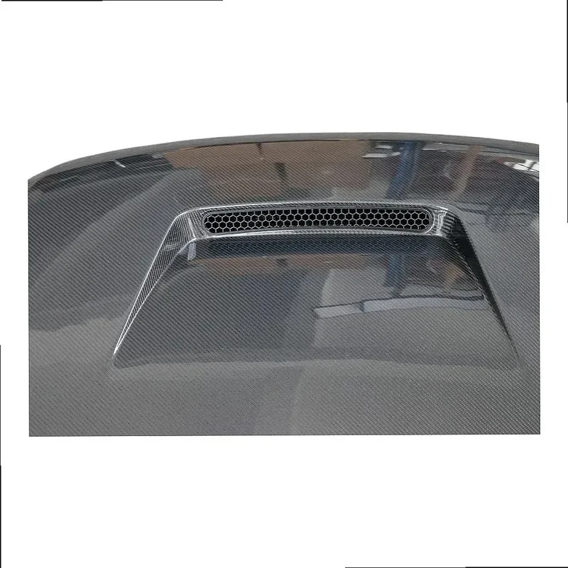 Heavy Duty Universal Carbon Fiber Hood Bonnet for GTI 2012+ Exterior Parts view 4