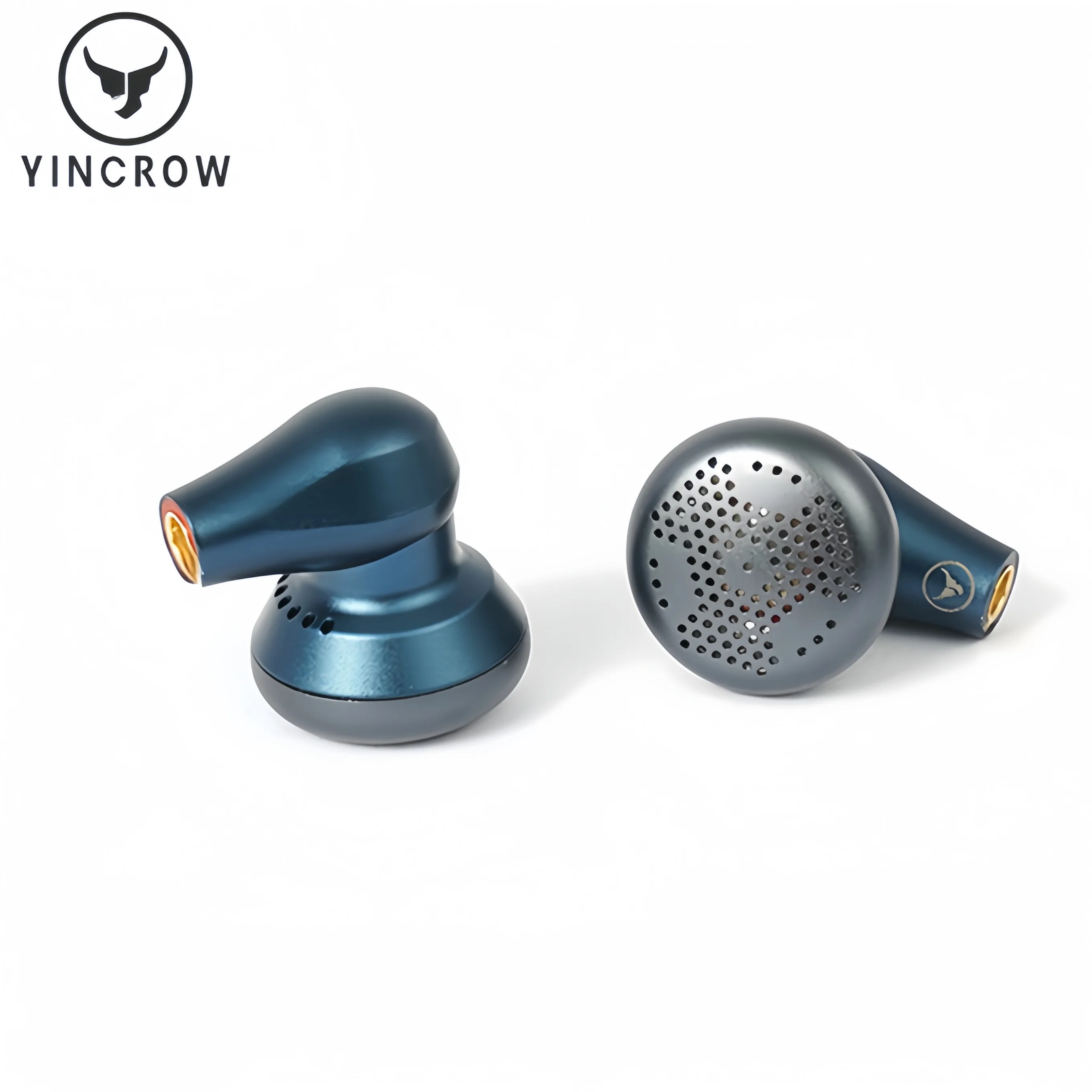 Yincrow Mysticox RW5000 15.3mm Self-Develop Diaphragm Earphones MMCX Cable Alloy Shell Hifi Music Monitor Earbuds