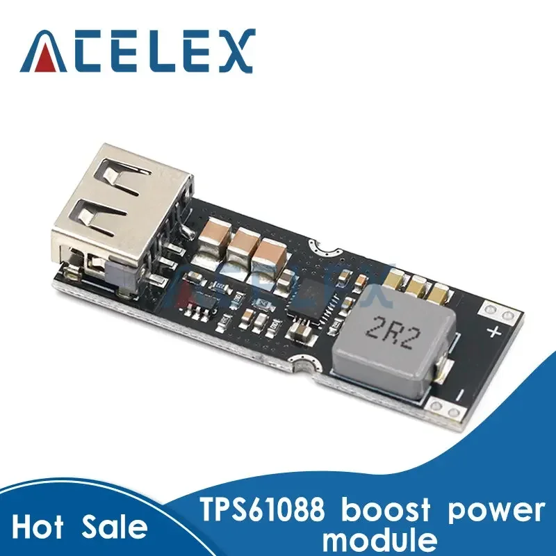 Single Cell Lithium Battery Boost Power Module Board 3.7V 4.2V Liter 5V 9V 12V USB Mobile Phone Fast Charge QC2.0 QC3.0 TPS61088