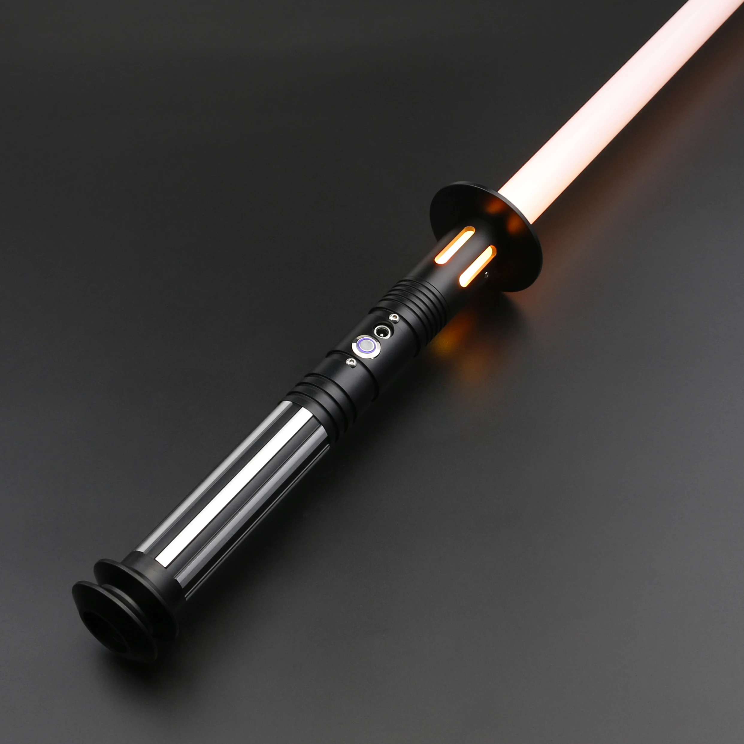 TXQSABER Lightsaber Neo Pixel Heavy Dueling RGB Laser Sword Metal Hilt Smooth Swing Blaster Cosplay Jedi Luminous Kids Toys