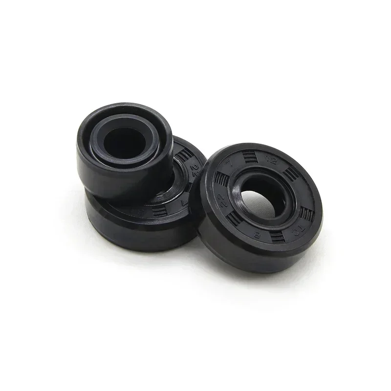 2/5/10pcs ID 8mm NBR Oil Seal TC-8*14/15/16/18/22*4/4.5/5/7/8mm Nitrile Rubber Shaft Double Lip Oil Seals Gasket