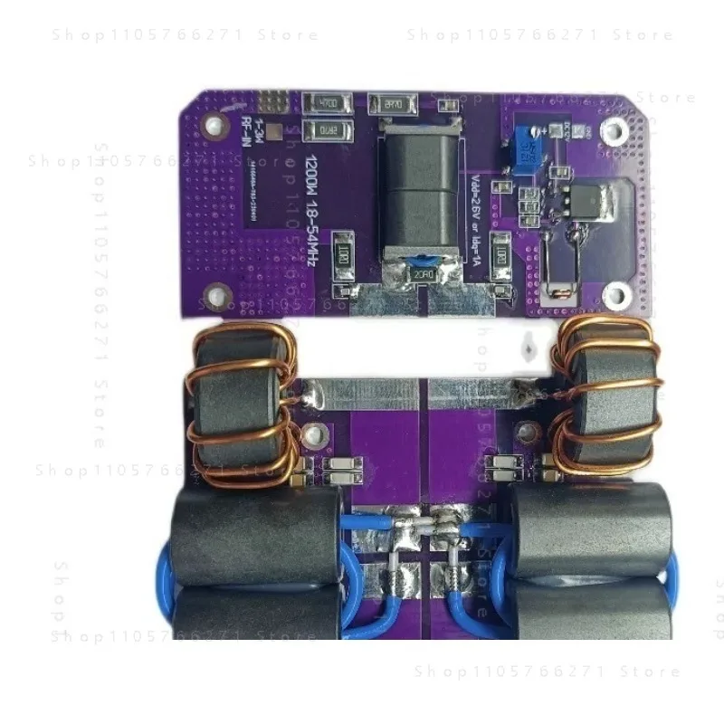 1200W 1.8-54MHz HF Power Amplifier Board Module for Ham Radio Shortwave MRF1K80H BLF188