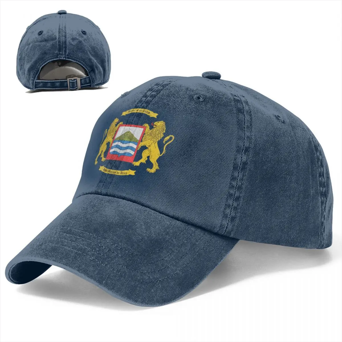 Coat Of Arms Of Arica Chile Baseball Cap Vintage Distressed Denim Headwear Men Women Outdoor Summer Unstructured Soft Hats Cap