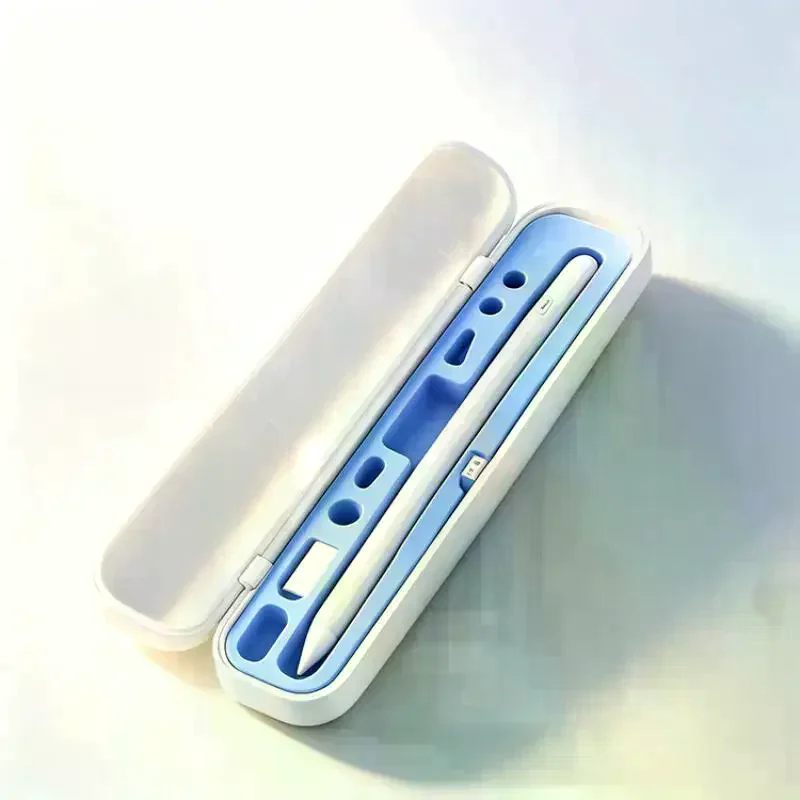 ABS Silicone Storage Case For Pencil Nib Holder Stand Protective Cover For Stylus Pen Portable