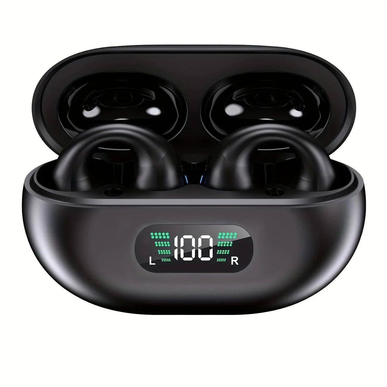 TWS S22 X22 Wireless Headset Earphone Clip Ear Mini Digital Display High Sound Quality Sports True Noise Reduction ANC Bluetooth image 6