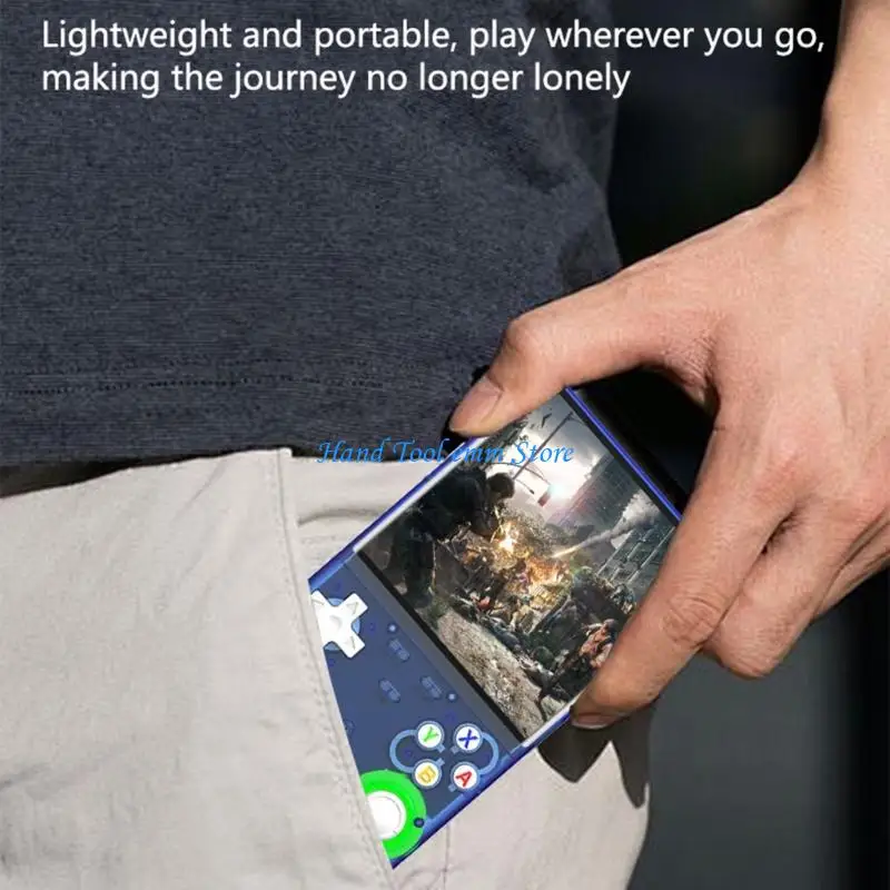 H37F Open Source Handheld Gaming System Supporting Thousands of Game Portable Design R36 Game Console with Cable