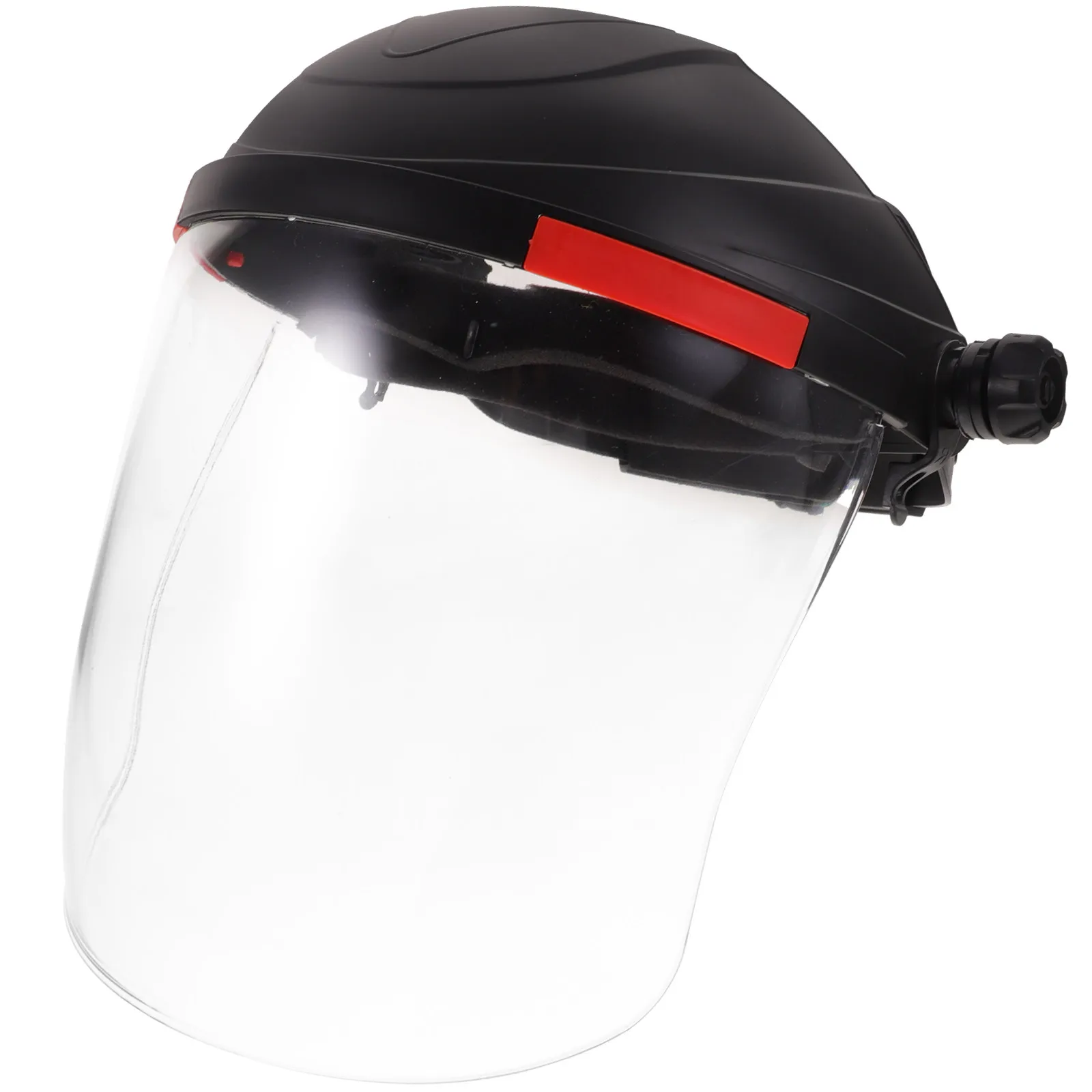 Transparent Welding Helmets Black High Strength Pc Head-Mounted Anti-Uv Mask for Arc Welding Gas Shielded Cutting Grinding