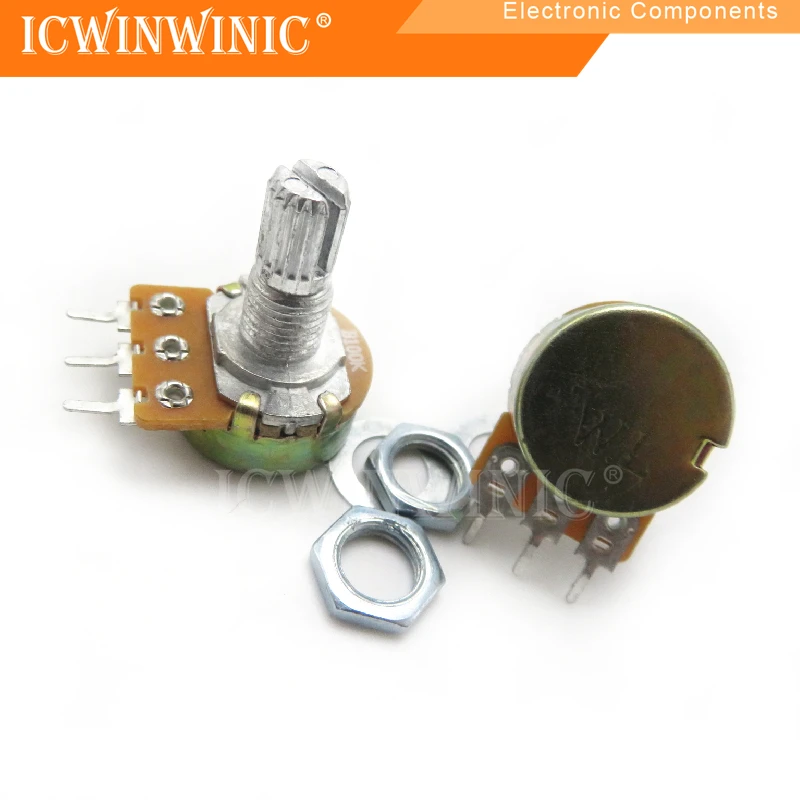 5piece 3 feet|WH148 B100K single potentiometer 15MM