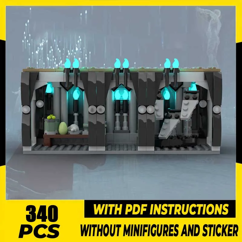 

Movie Series Moc Building Blocks Deathday Party Room Model Technology Bricks Famous Sence DIY Assembly Holiday Toy Set Gifts
