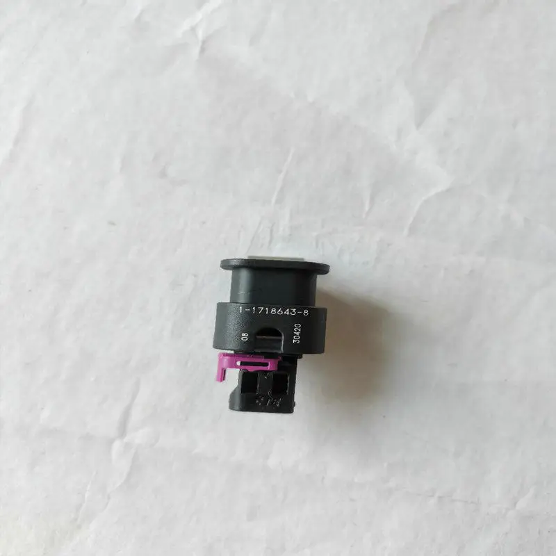 20sets  TE/AMP original connector 1-1718643-8 2P black female shell 7-1452665-1