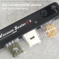 Original New Food Vacuum Sealer Automatic Food Packaging Machine Household Food Savers Compact Design Vacuum Sealing Machine