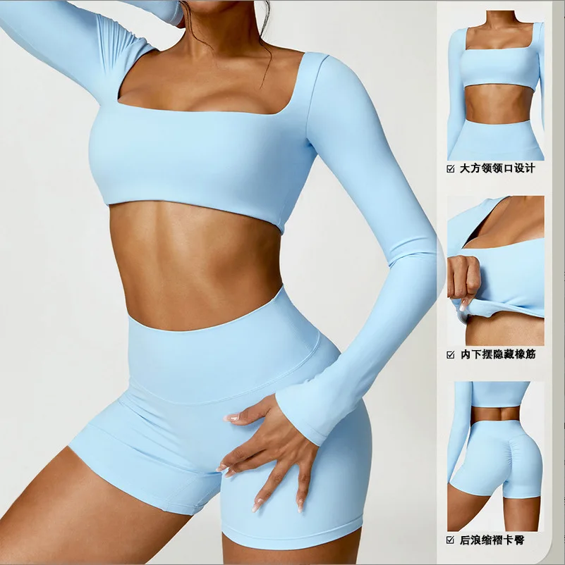 

Sexy beautiful back sports vest for women with summer chest pad shockproof fitness lingerie wearing suspender Pilates yoga top