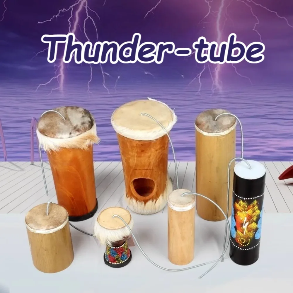 أداء مرافقة مع العلاج الصوتي بأنبوب الرعد يحاكي أسطوانة صوت الرعد ASMR واليوجا والتأمل الآلات الموسيقية