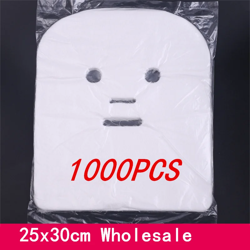 Großhandel 100/500/1000PCS Weiche Gaze Schönheit Salon Tragen Weiche Maske Schönheit Gaze Block Einweg Maske Spezielle gesicht Maske Hautpflege