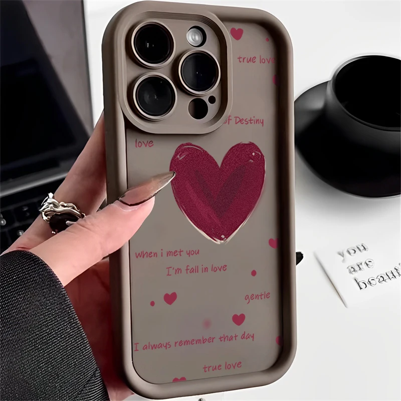 TDL Love Phone Case For OPPO Realme C53 C35 C55 C33 C31 C15 C21 C21Y C25Y C12 C25 C25S C30 C30S 11 8 5 5i C17 C2 7i