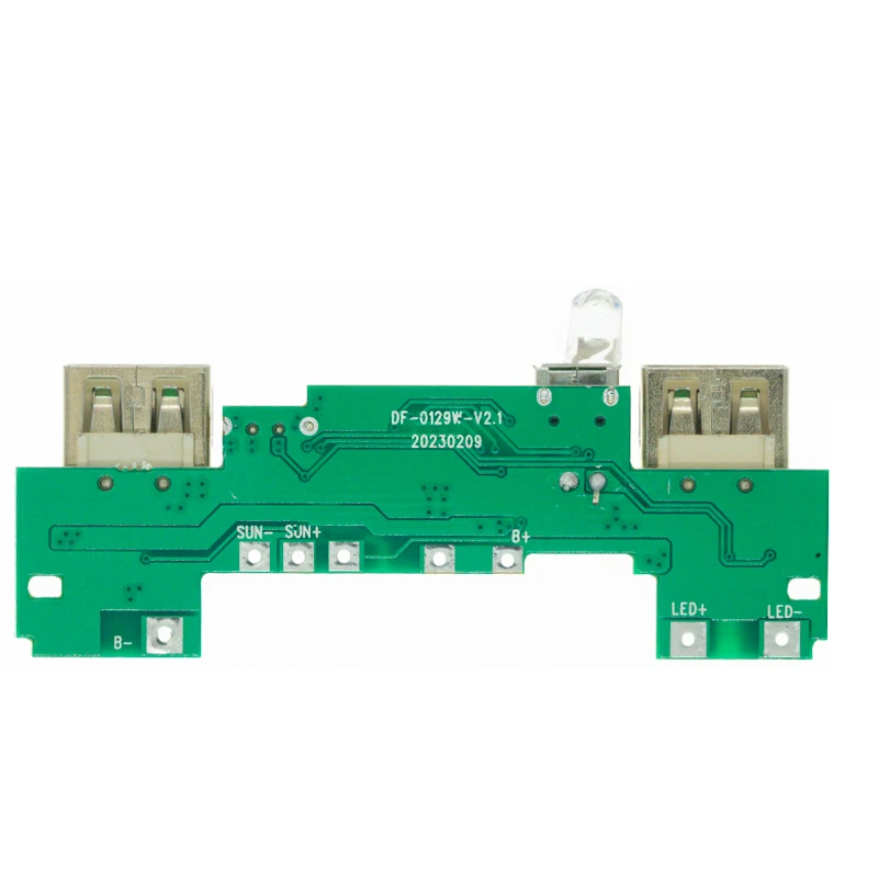 USB 5V 2A Mobile Power Bank Charger Module Lithium Li-ion 18650 Battery Charging Board LED Indicator New Version