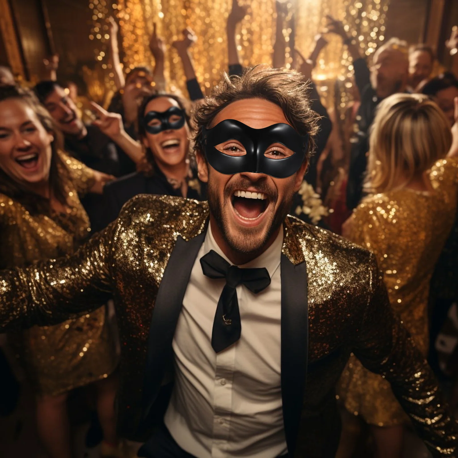 

Черный маскарадный костюм, маска для глаз для мужчин и женщин, венецианская маска для вечеринки, радиальный нос, мягкая лента, бал-маскарад на Хэллоуин