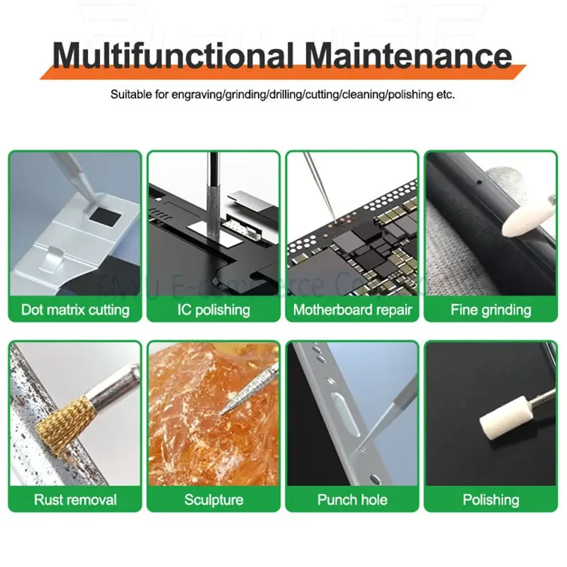 RELIFE-Bolígrafo de molienda inteligente RL-068C para CPU, herramienta multifuncional de reparación de pegamento para corte de celosía, removedor de OCA LCD