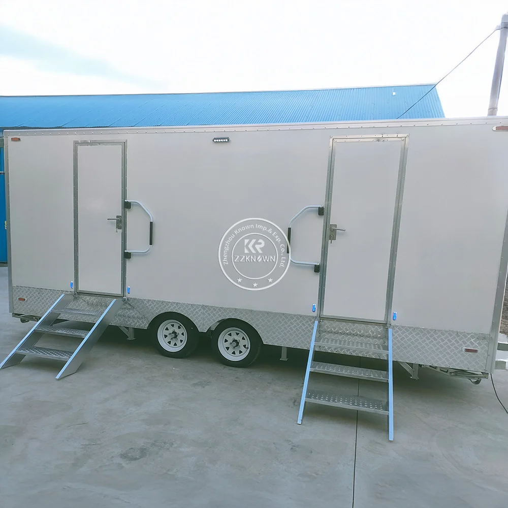 

Eco-friendly Trailer Shower Mobile Bathroom Trailer Shower High-Quality Portable Restroom Toilet Trailer With Shower