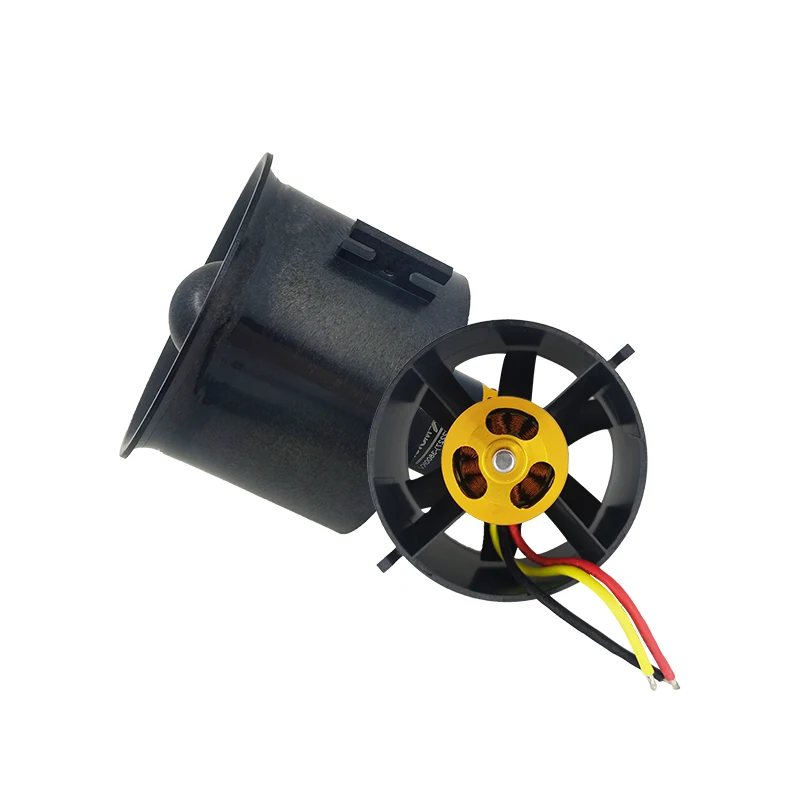 QX-Motor 70mm Impeller EDF set 6 Klingen Mit 4S 6S Bürstenlosen Motor 60A 80A esc Für RC Flugzeuge Marke Original Fabrik