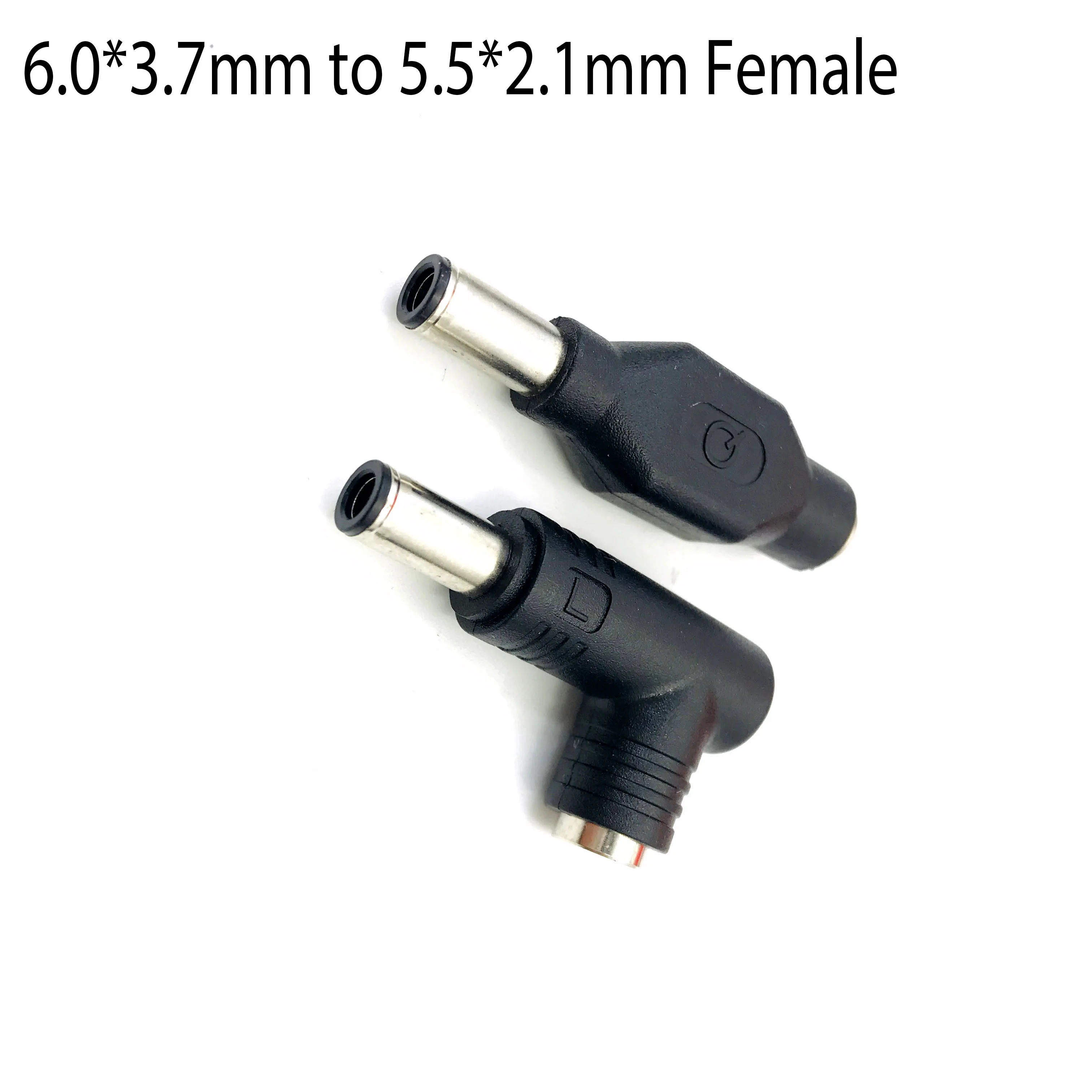 5.5x2.1 2.5m to 6.0x3.7mm with Pin DC Power Supply Adapter Connector Laptop Charging Plug Converter for Asus TUF Gaming Notebook