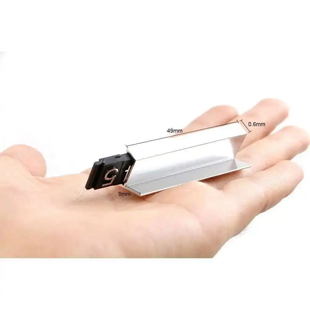 Aluminum Frame Jewelry Numeral Pricing Cube Sign Adjustable Number Price Display Counter Stand Tag Label Set For Retail Shop - Image 6